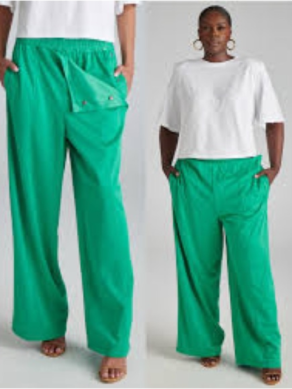 KBB by KAHLANA Women's Mid-Rise Straight Leg 'The Convertible Track Pant'